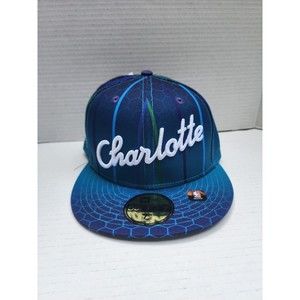 CHARLOTTE HORNETS 2023 OFFICIAL NBA NEW ERA 9FIFTY CITY EDITION FITTED HAT 7 1/2
